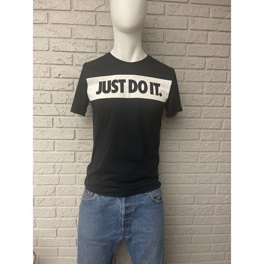 Nike Black “Just Do It" Short Sleeve Tee Size S (Unisex)